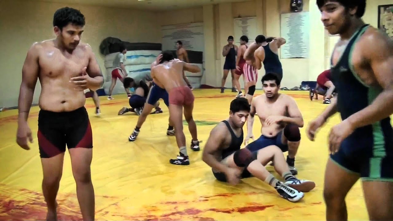 Wrestling Practice at Guru Hanuman Akhara