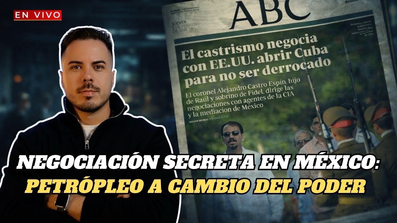 🔴Despierta Cuba: Negociaciones secretas en México, apagón masivo y Cuba al borde del colapso