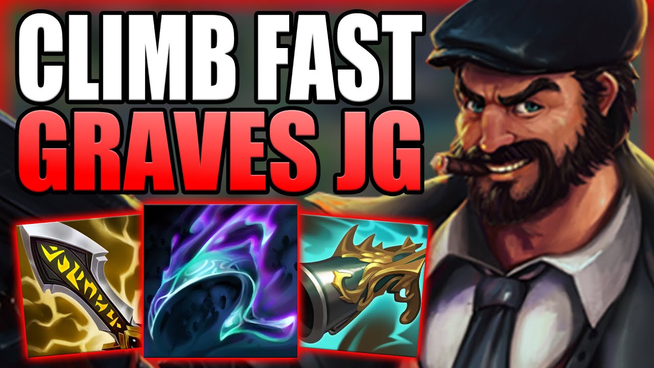 HOW TO USE GRAVES JUNGLE IN ORDER TO CLIMB OUT OF LOW ELO FAST! - Gameplay Guide League of Legends