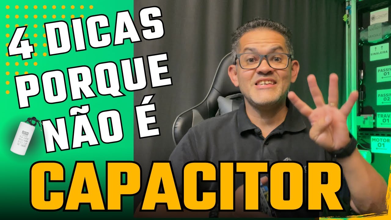 MOTOR DE PORTÃO FRACO E SEM FORÇA, SERÁ QUE É O CAPACITOR ?