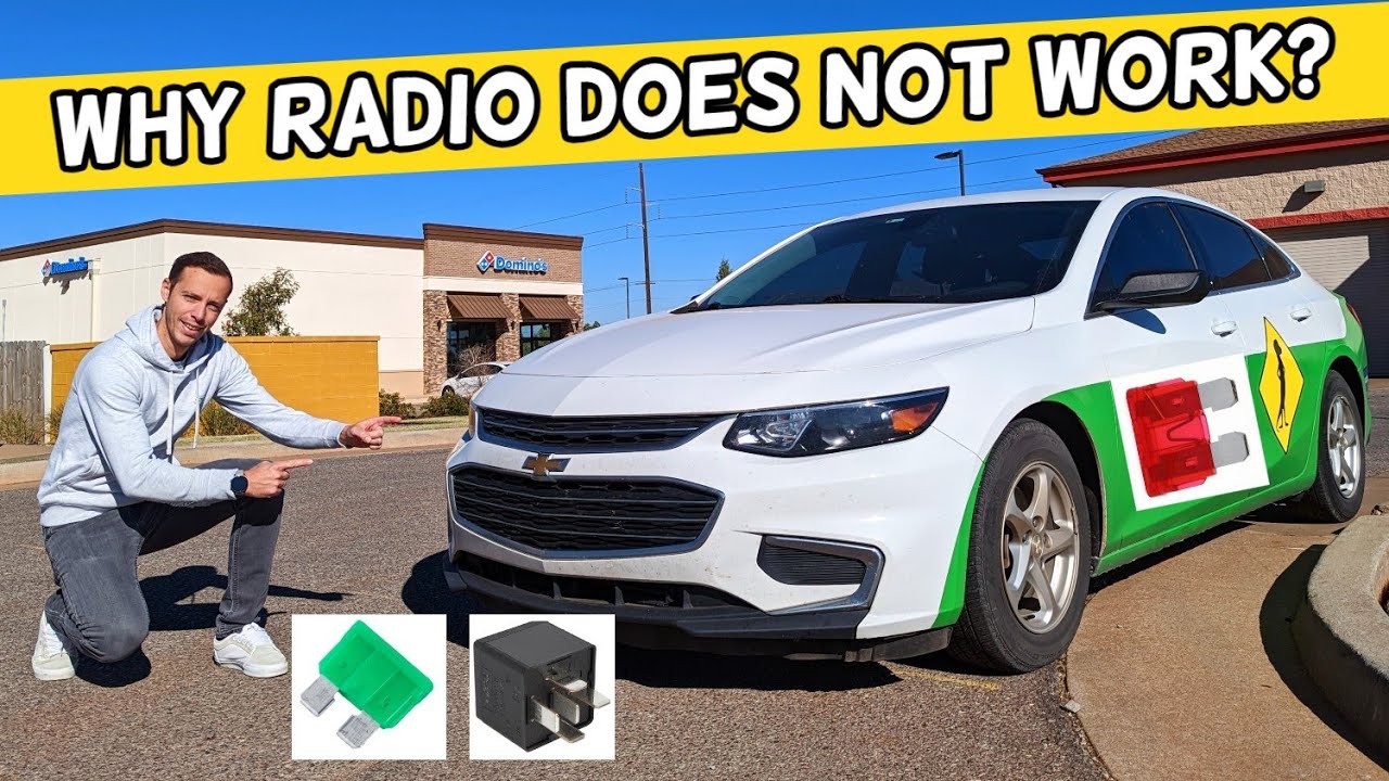 WHY RADIO DOES NOT WORK CHEVROLET MALIBU 2016 2017 2018 2019 2020 2021 2022 2023