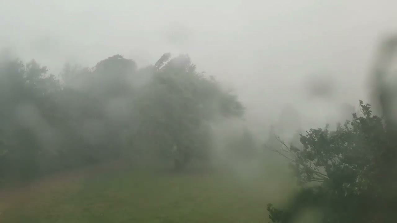 Severe Thunderstorm with 60-70 mph wind gusts! (Reupload)