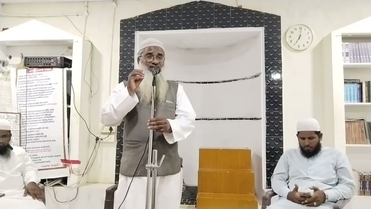 Deeni Program 22-09-2024 Masjid Salafiya Nulkapate YammalaRamaiah Colony🔊
