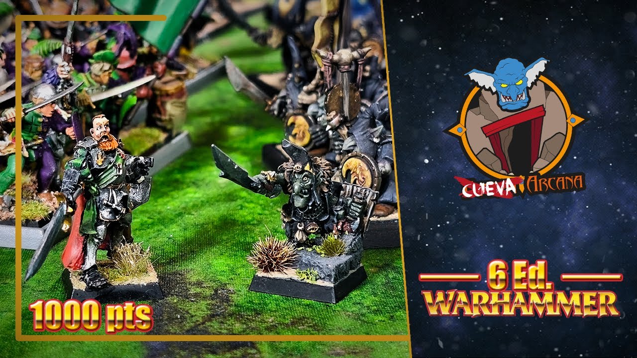 WARHAMMER FANTASY 6 ED. MDNR | GOBLINS VS IMPERIO (1000pts)