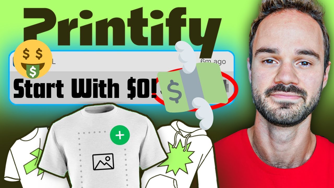 Start Print on Demand With $0 Upfront! (Beginner Friendly!) - Printify Pop-Up Store