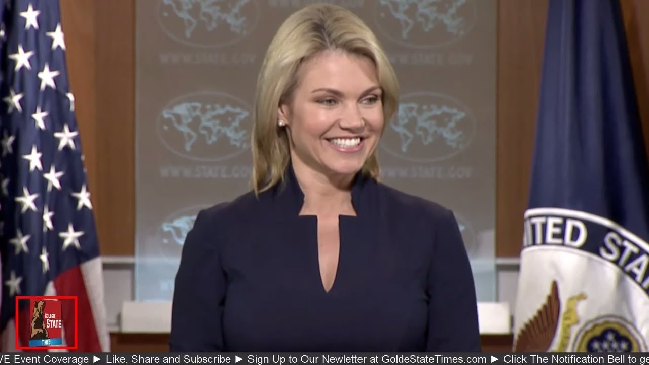 WATCH: US State Department Press Briefing with Heather Nauert Regarding North Korea threat