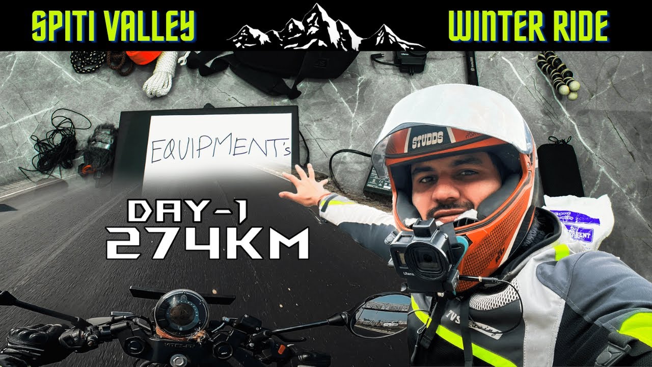 Spiti Ride Starts Let's Pack On Vitpilen 250 | Ep1