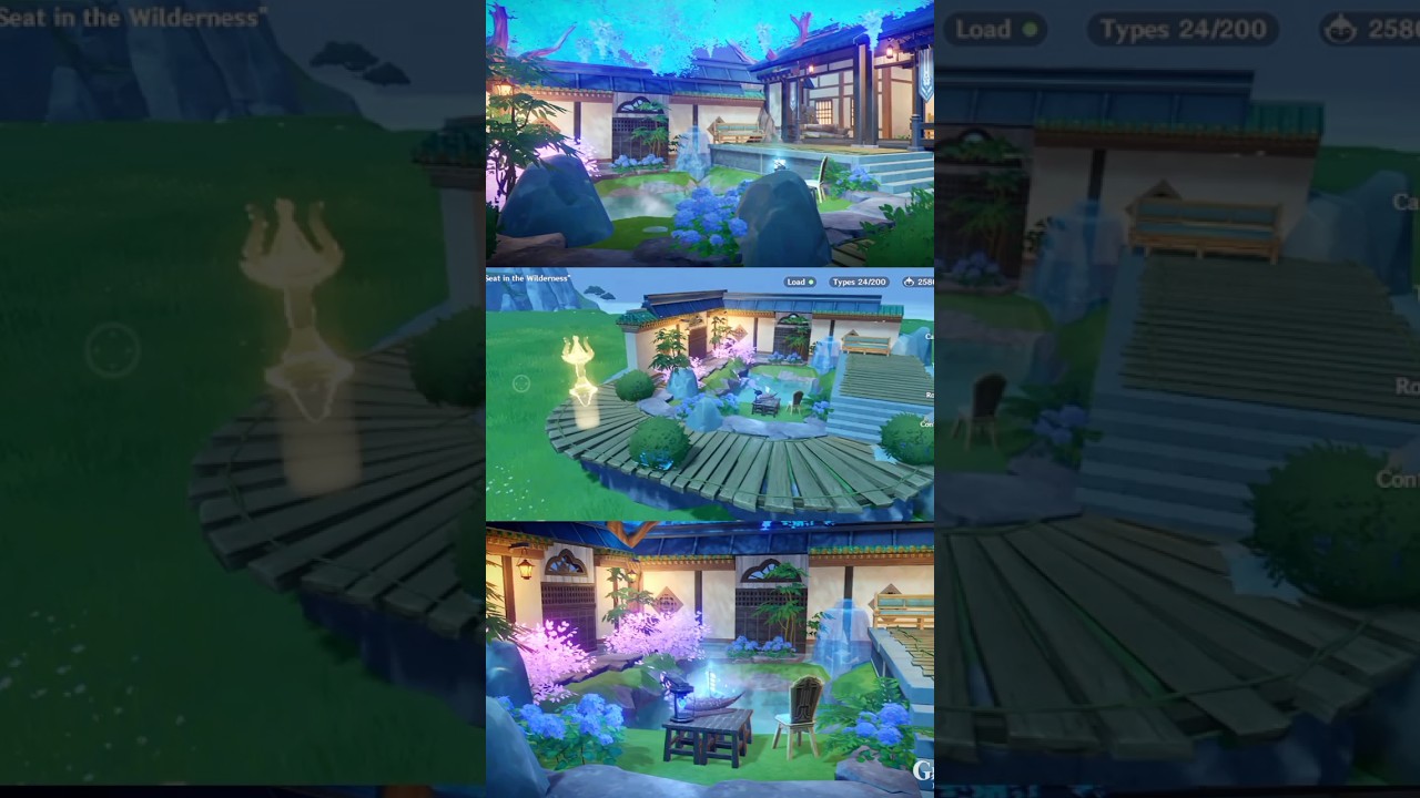 Serenitea Pot // Emerald Peak realm #genshinimpact #games #design #sereniteapot #genshin