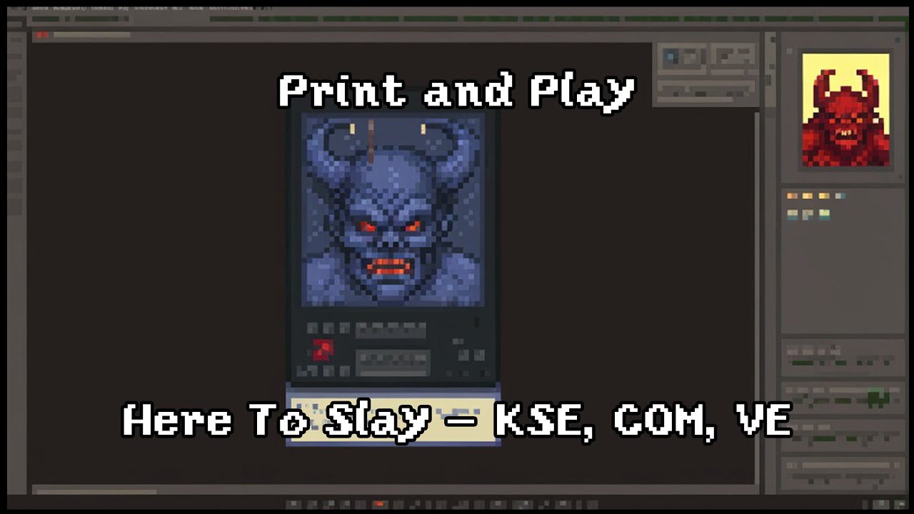 Print and Play Here To Slay! - KSE, COM and VE expansion! - Quick Learn