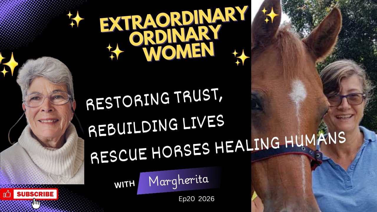 Restoring Trust, Rebuilding Lives: Healing Through Horses — Rescue Horses & Humans; with Candy Baker
