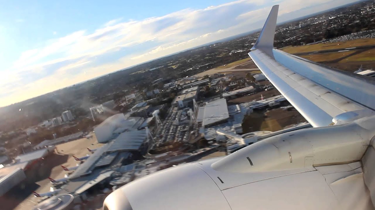 Qantas 737-800 QF739 - Sydney to Adelaide [VH-VZR]