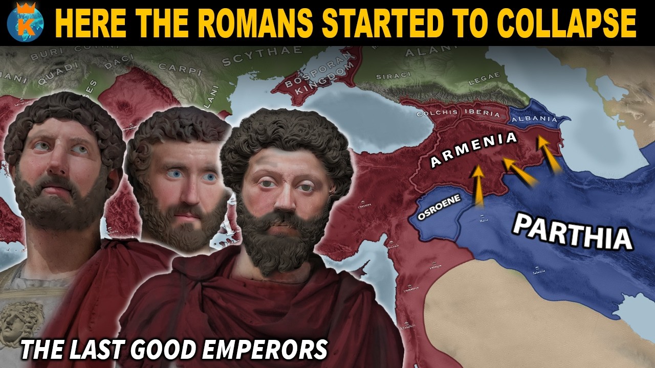 The Final Years of the Golden Age of the Roman Empire  (118 - 180)