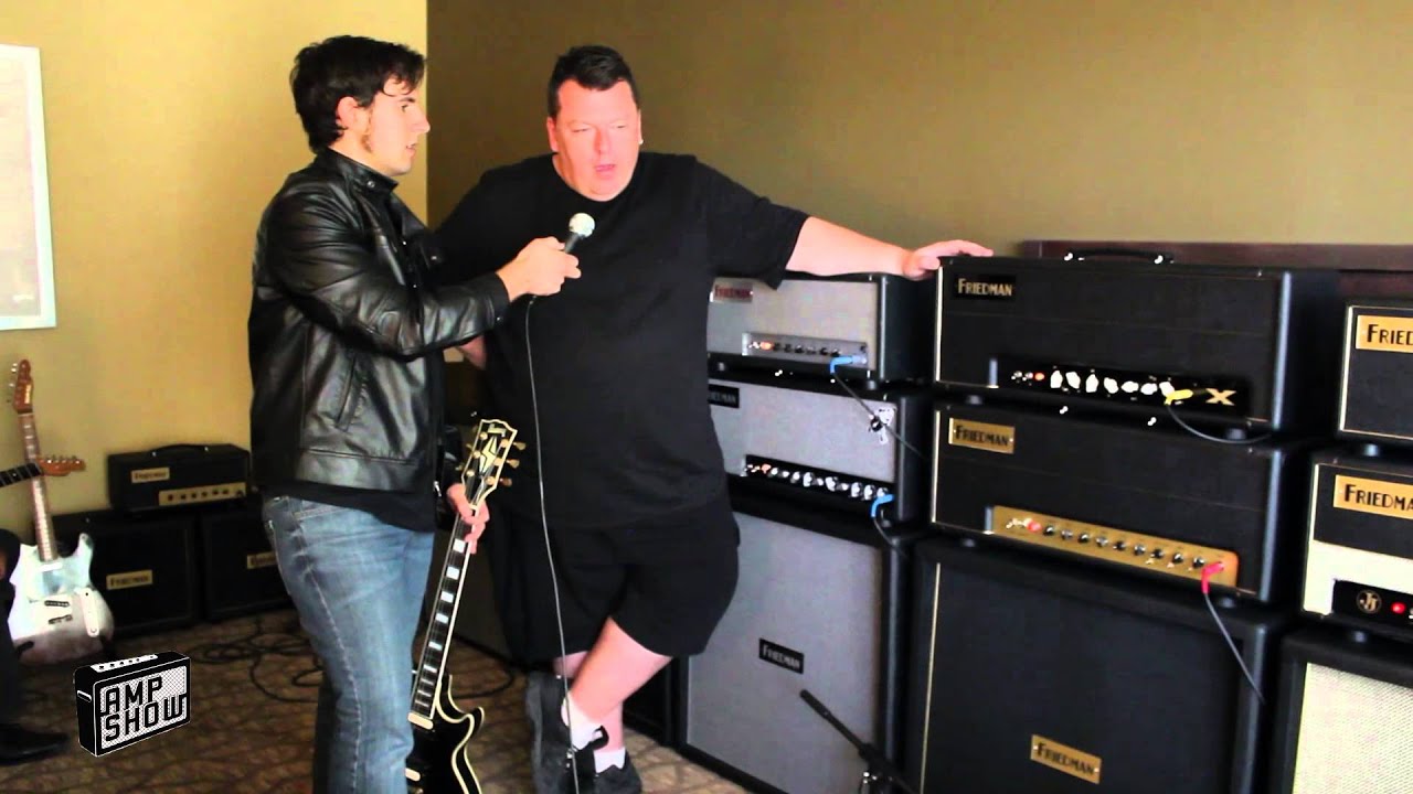 L.A. AMP SHOW 2014: Friedman Amps Jerry Cantrell & Phil X Amps