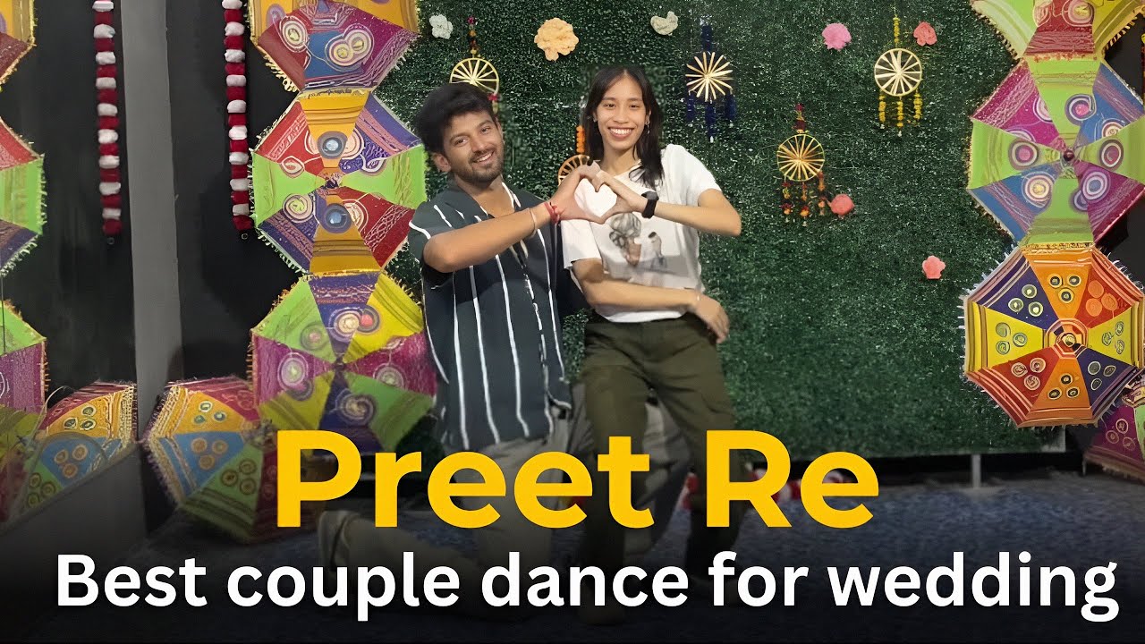 Preet Re  Best Couple Dance For Wedding | Dhadak 2 #dancewithnikhil #preetre #coupledance 