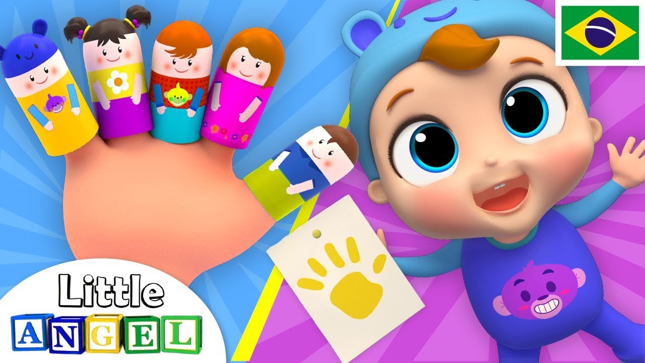 A Can&ccedil;&atilde;o da Fam&iacute;lia dos Dedos | Cl&aacute;ssico Infantil | Canal do Jo&atilde;ozinho