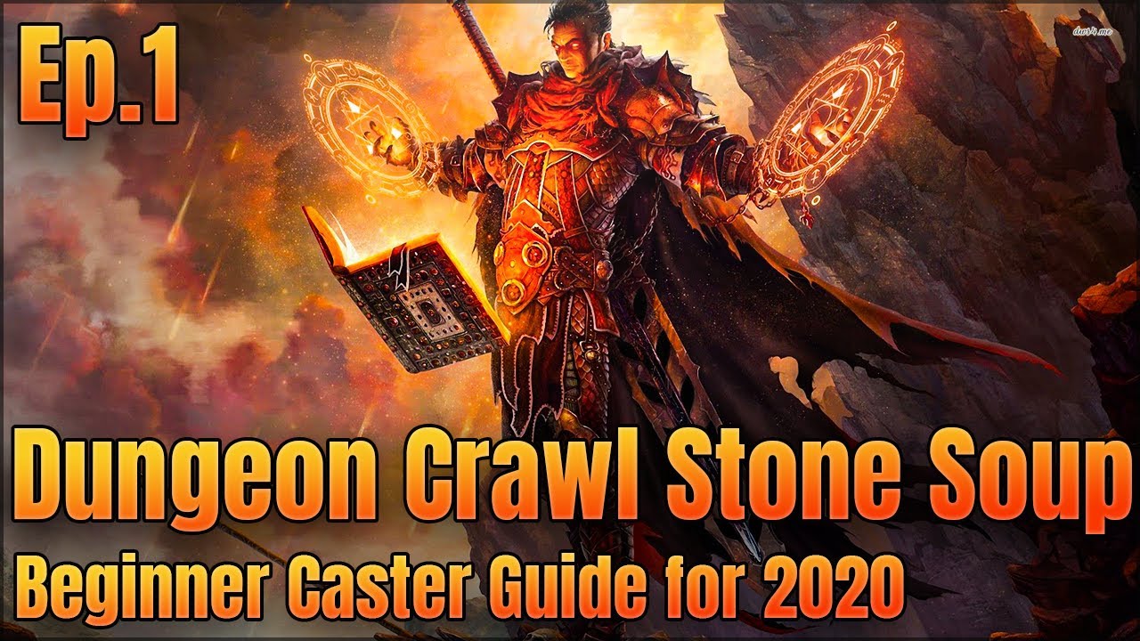 DUNGEON CRAWL STONE SOUP in 2020 v25: Beginner Caster Guide Episode 1 [Ogre Venom Mage]