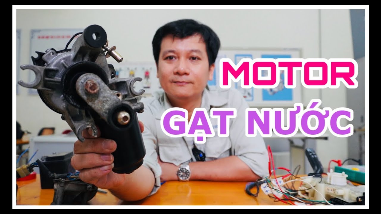 MOTOR GẠT NƯỚC | Cấu tạo và nguyên lý hoạt động | TMT FIX