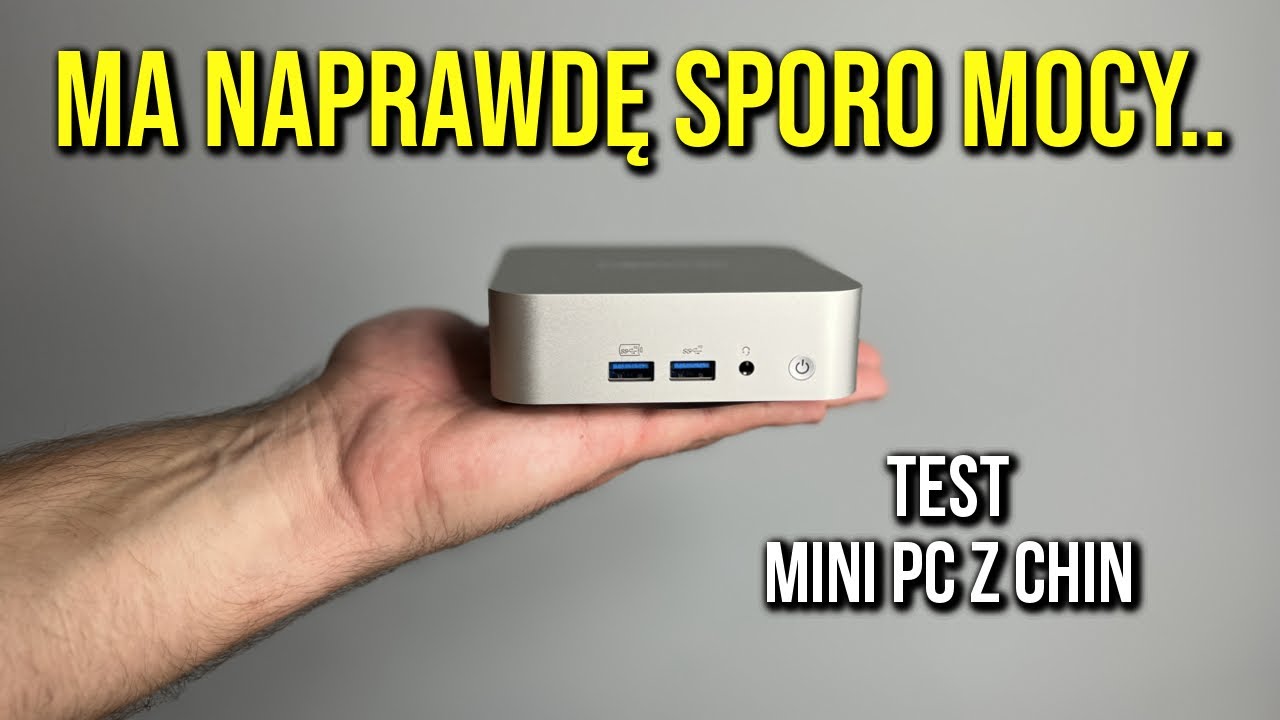 Mega wydajny Mini PC z Chin! | Geekom A7
