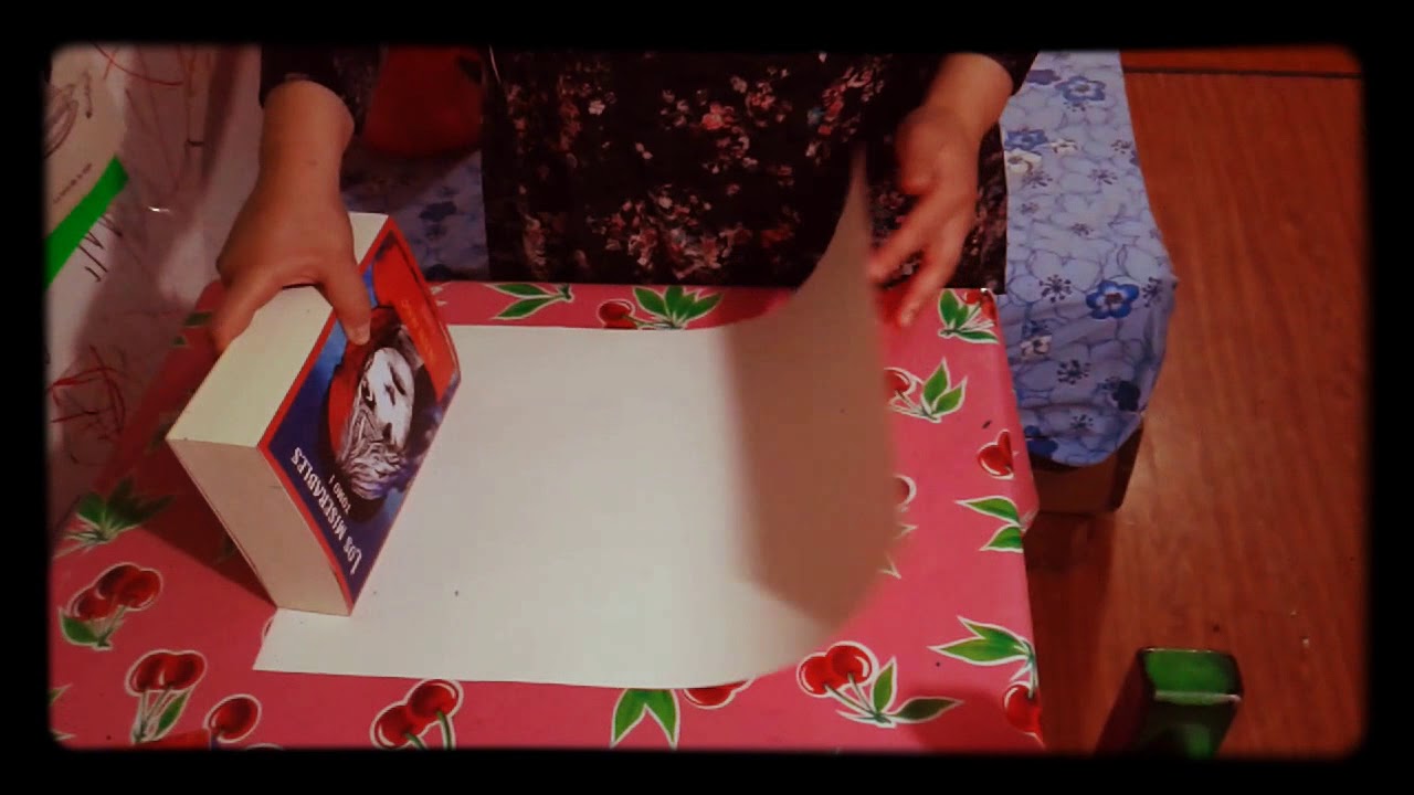Forrar libros con cartulina sin pegamento. Protector de libros. Escribe tus ideas.