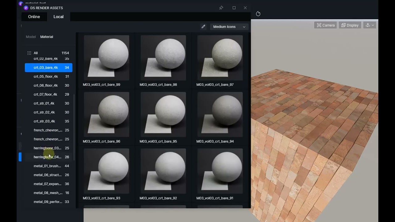 DNA&sup3;|PBR MATERIALS LIBRARY for D5 RENDER / HOW TO ADD MATERIALS TO D5 RENDER