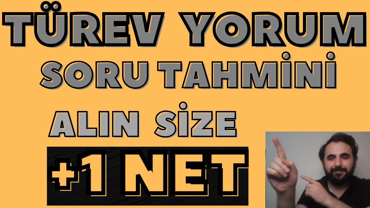 Turevin Cok Kafa Karistiran Geometrik Yorum Sorusu Osym Her Sene Sormuş !!! Mini Konu Anlatımlı