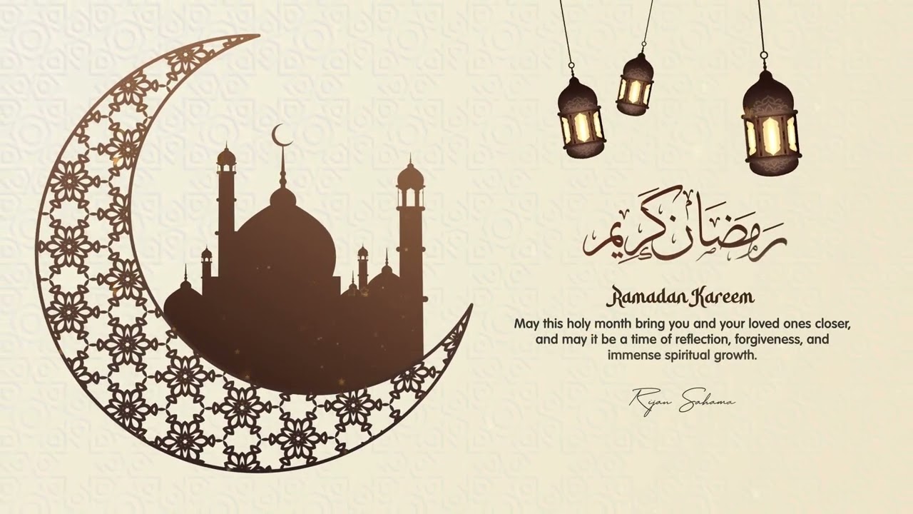 Happy Ramadan Kareem Greeting - Openers | After Effect Template