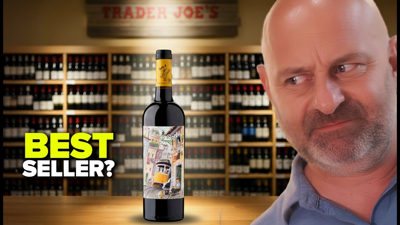 Are Trader Joe's Best-Selling Wines Any Good? (Blind Tasting) #traderjoes