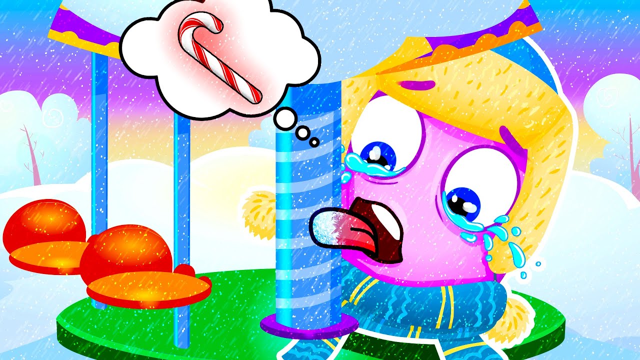 Winter Swing | Safety Rules for Kids | Fun Adventure | Kids Cartoon | Op and Bob - CARTOONS