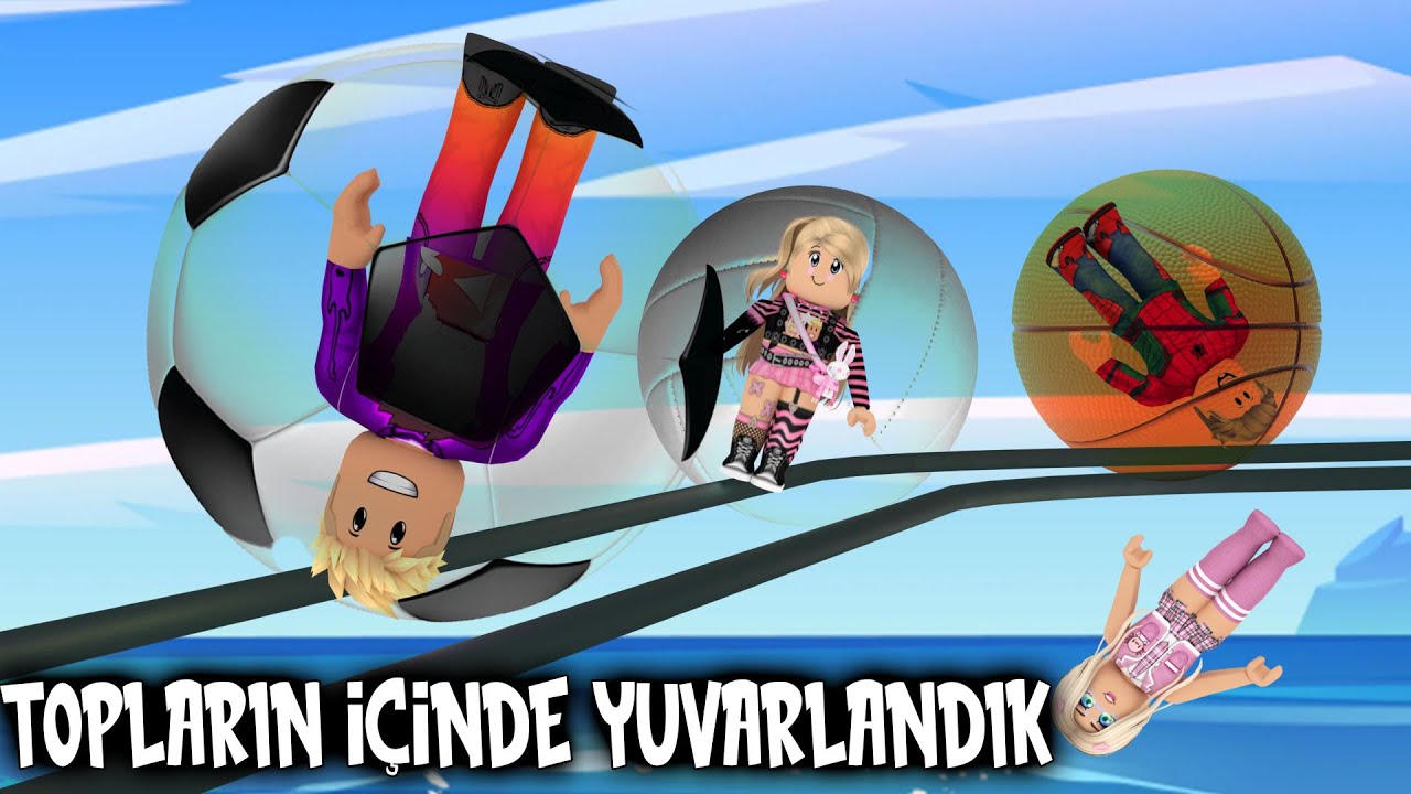 Topların İçinde Zorlu Parkur | Roblox Tower of Ball