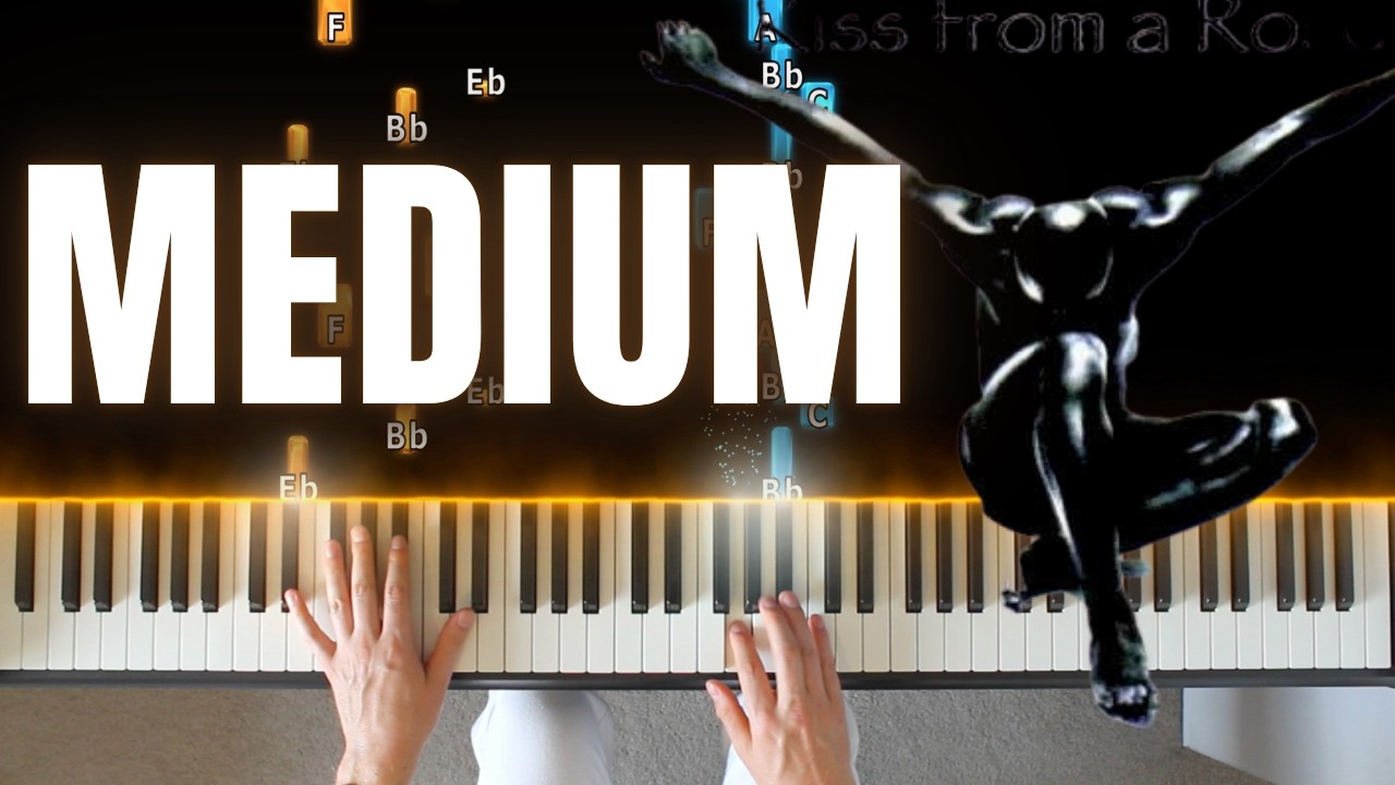 Kiss from a Rose – Seal | Medium Piano Tutorial (Sheet Music)