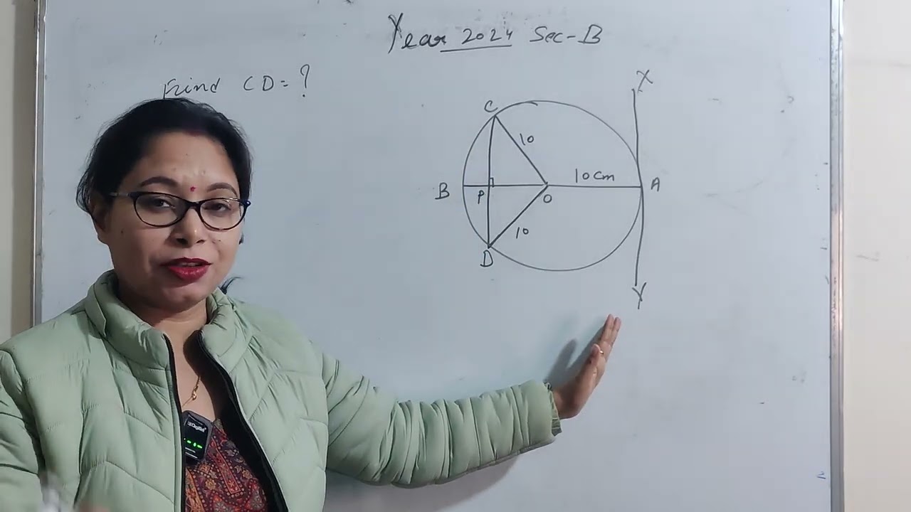 Class 10 2024 pyq section B| MATH RACHANA 
