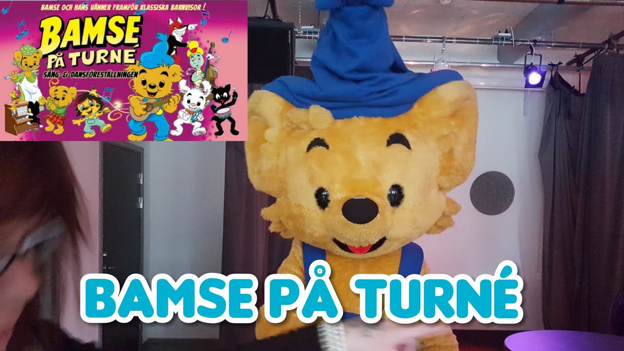 BAMSE PÅ TURNE | FAMILJE  MYS! | VLOGG