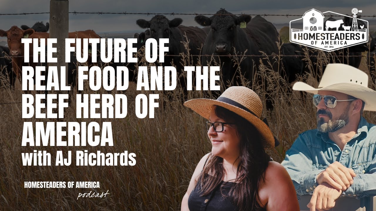 Будущее настоящей еды и мясного скота Америки | Эй Джей Ричардс из From the Farm