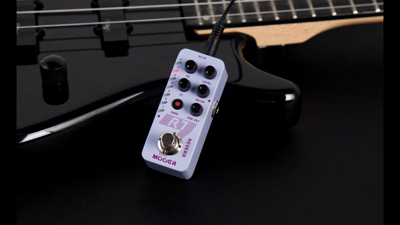 MOOER R7 Reverb Micro Pedal Official Demo