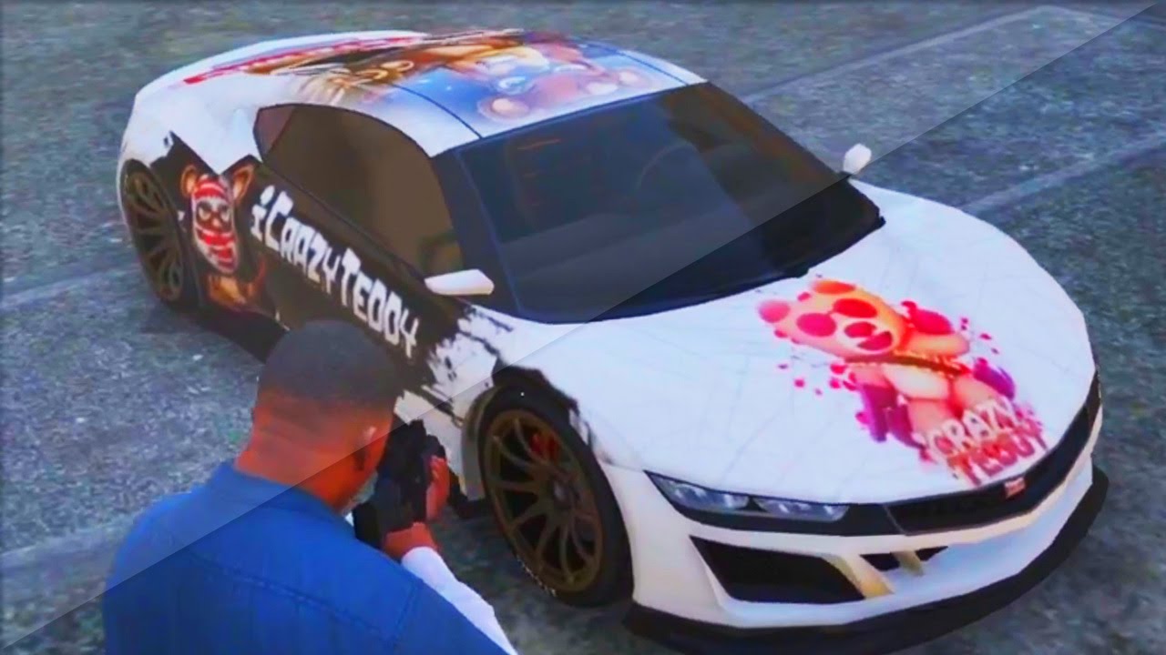 GTA 5 iCrazyTeddy Modded Car V2! (GTA 5 Mods Gameplay)