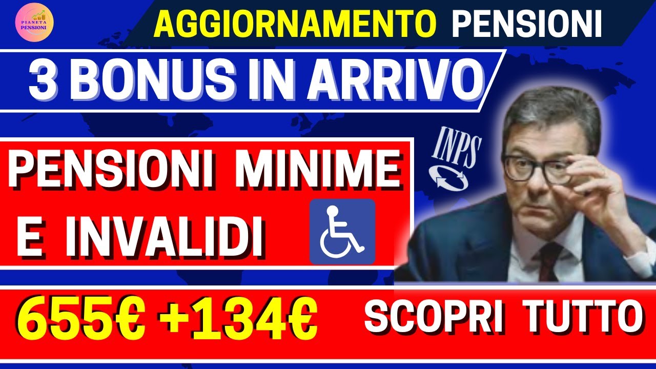 📢 Pensionati! INPS Conferma: da Luglio 2025 ➡️ 3 Bonus in Arrivo! Scopri i Dettagli