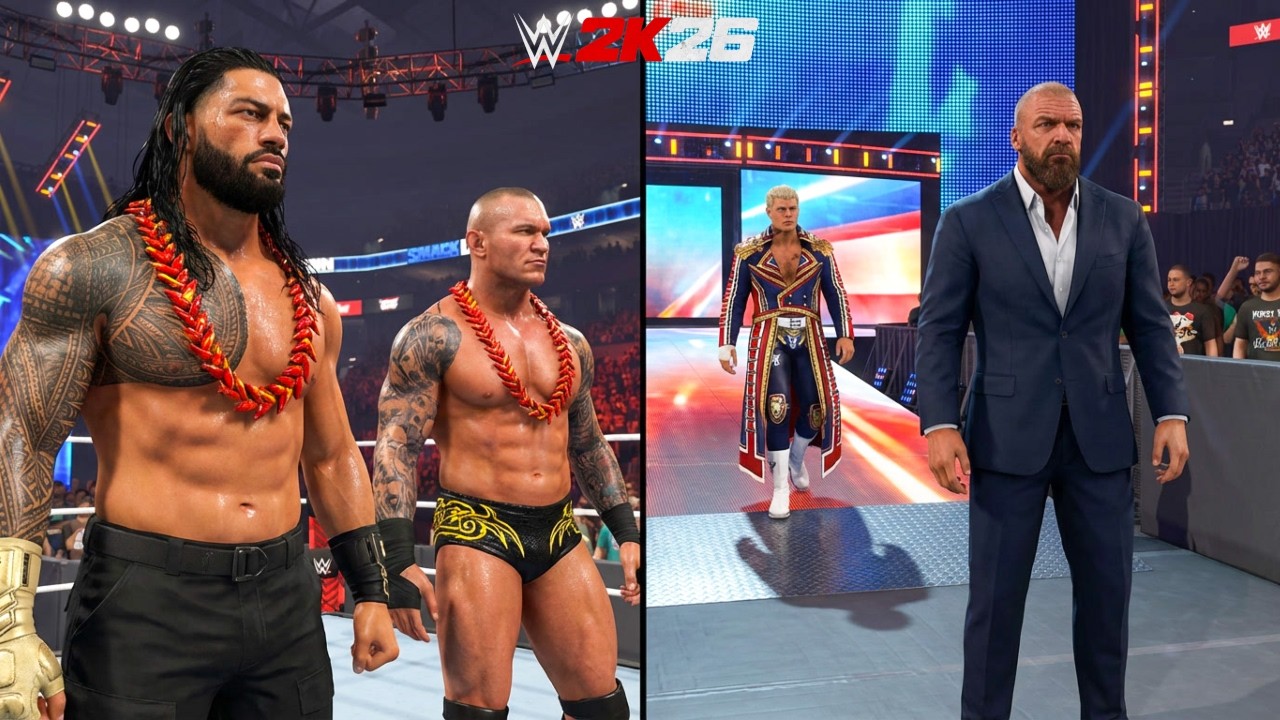 WWE 2K26 Randy Orton Vs Cody Rhodes Bloodline Rules Match