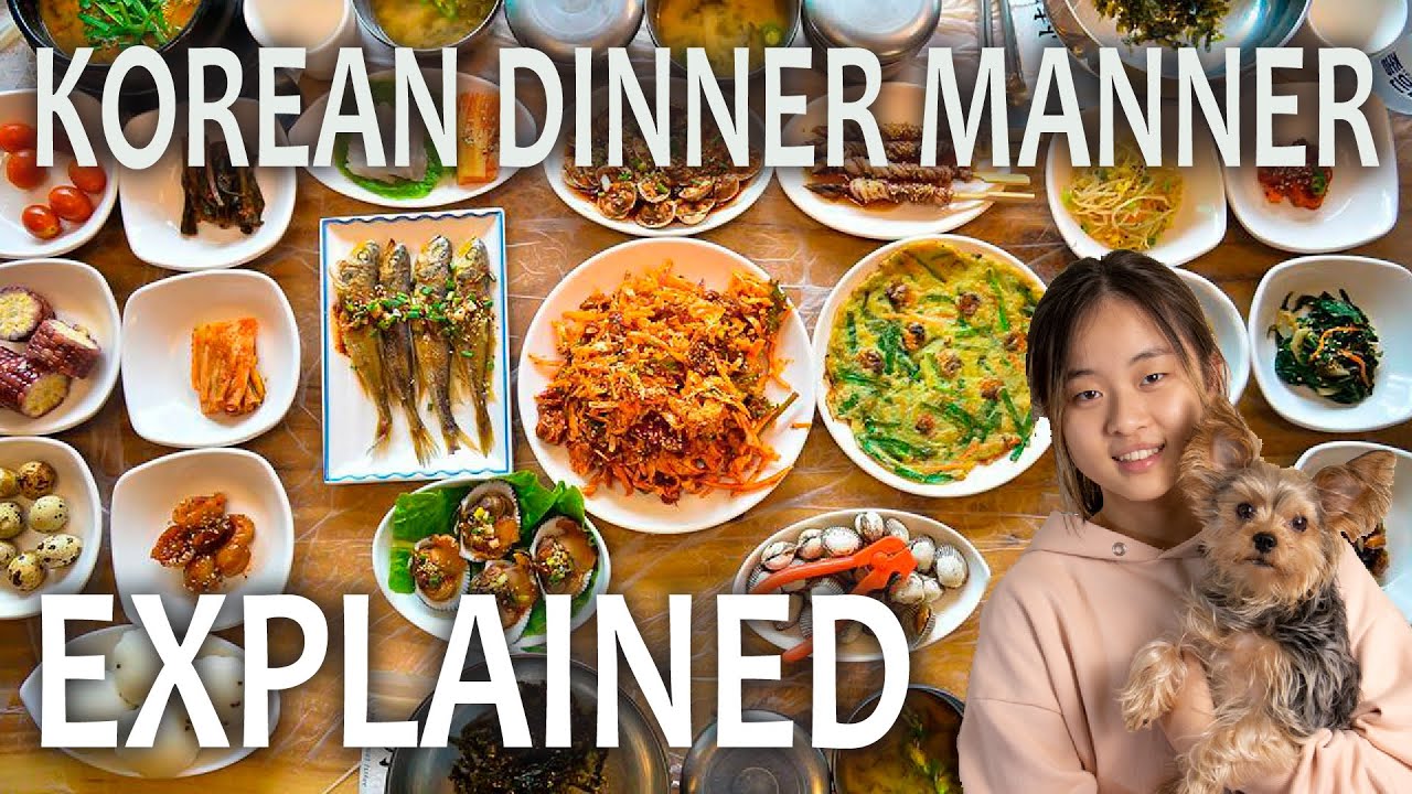 Korean Table Manners EXPLAINED