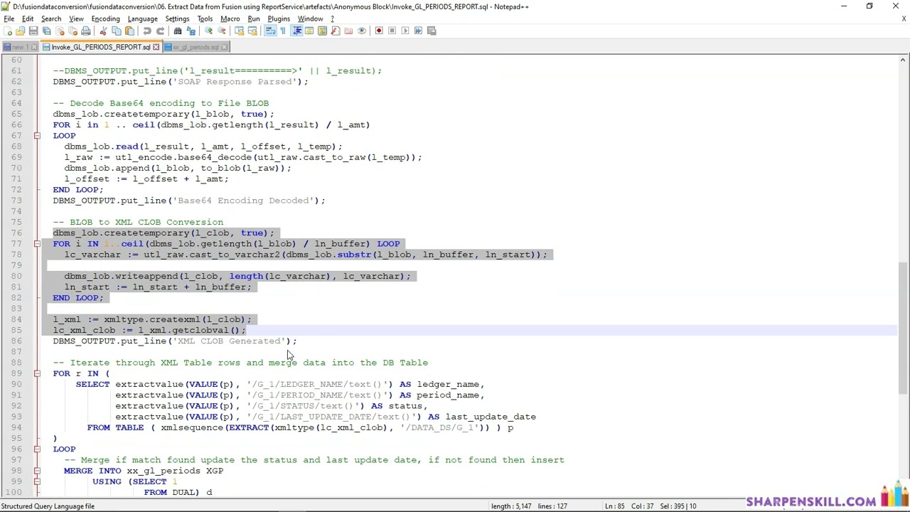 How to Invoke the Fusion BI Report using PLSQL