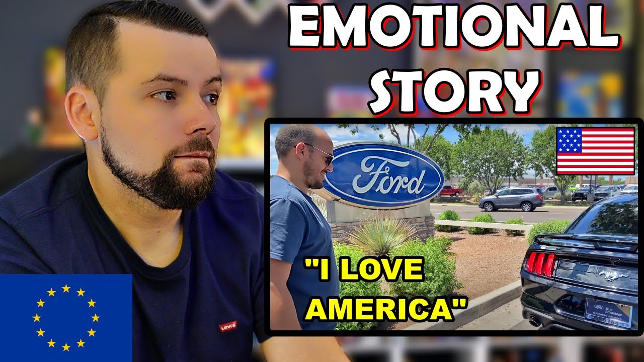 European Reacts to Cuban Sees Car Dealership for First Time in America 