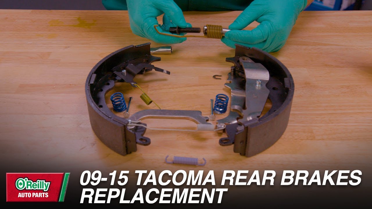 Как заменить задние тормозные колодки и барабаны на Toyota Tacoma 2009–2015 годов выпуска