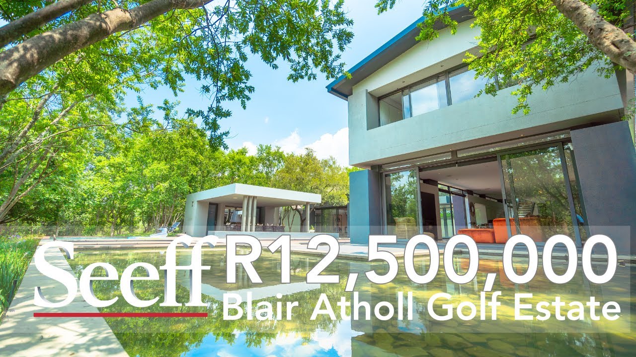 Blair Atholl Golf Estate - Stunning Ultra-Modern Home with Crocodile River Views