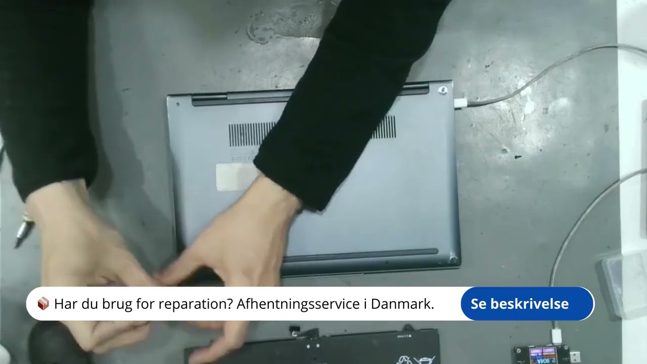 Stopper din Lenovo Yoga? 🔋 Udskiftning af batteri