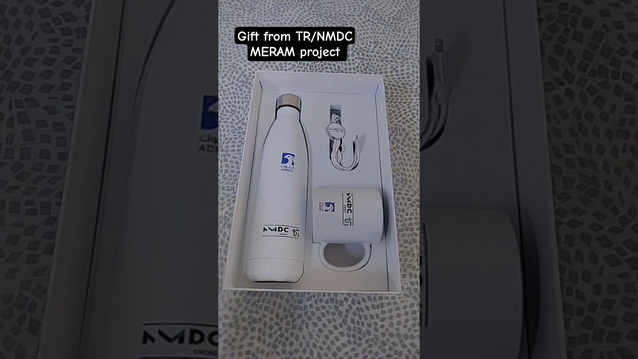 Gift from TR/NMDC JV in MERAM project ADNOC Gas Processing Habshan #shorts #short #viral #trending