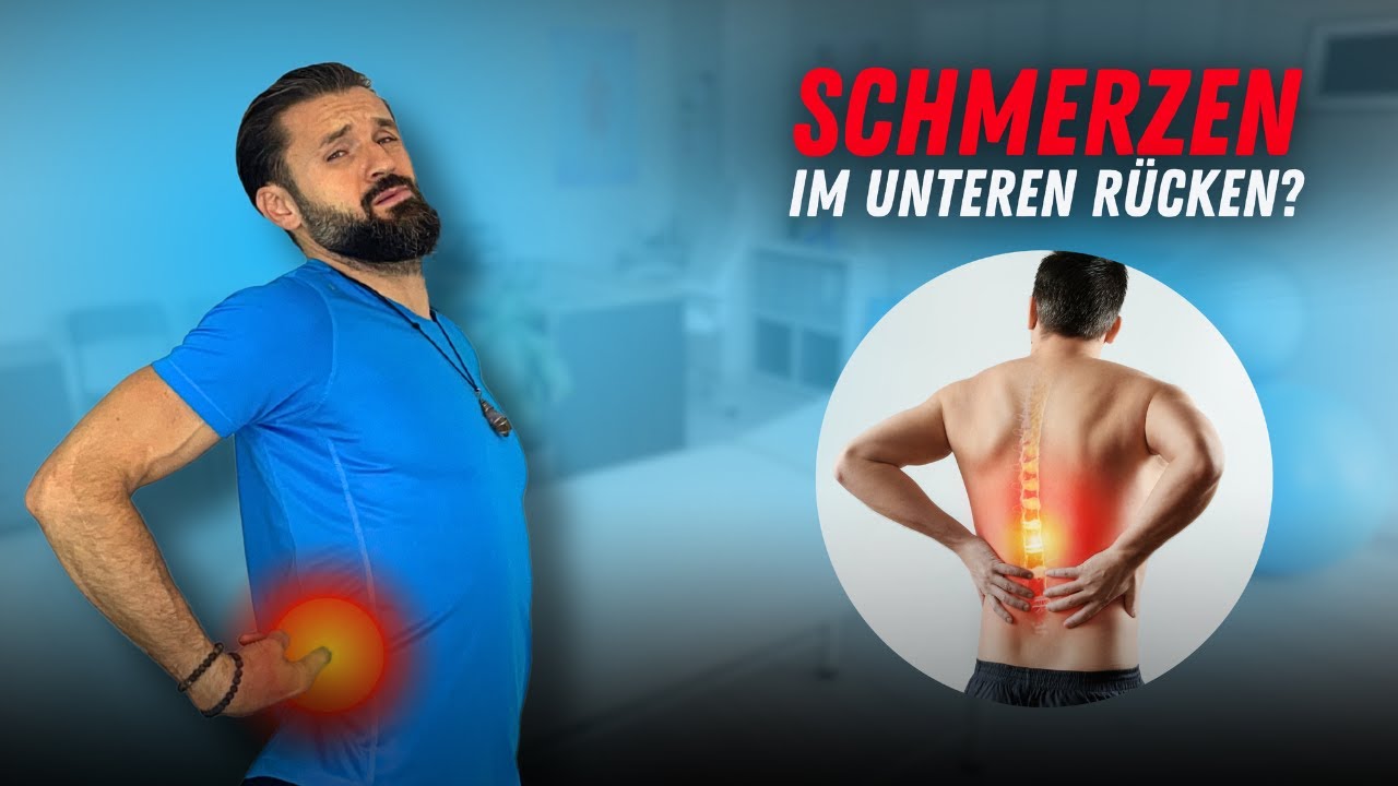 SCHMERZEN IM UNTEREN RÜCKEN?