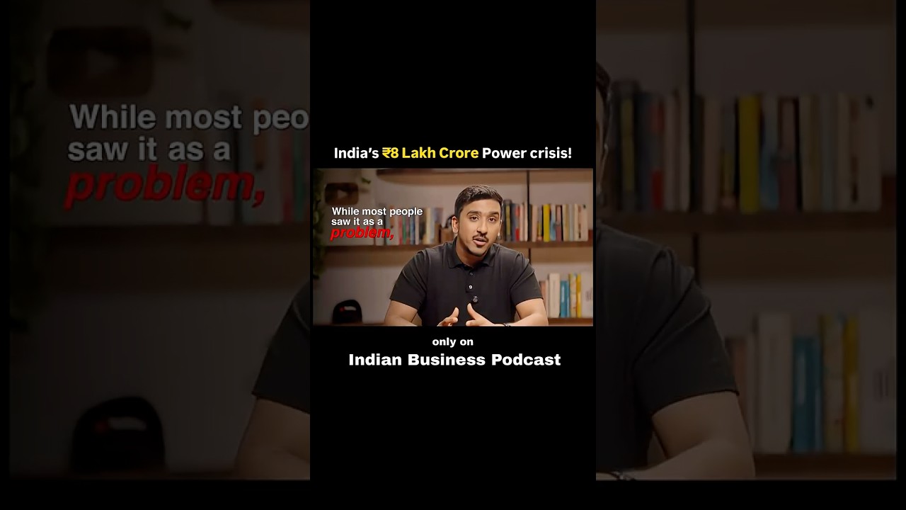 What if India&rsquo;s ₹8 Lakh Crore power problem is next biggest business opportunity?
