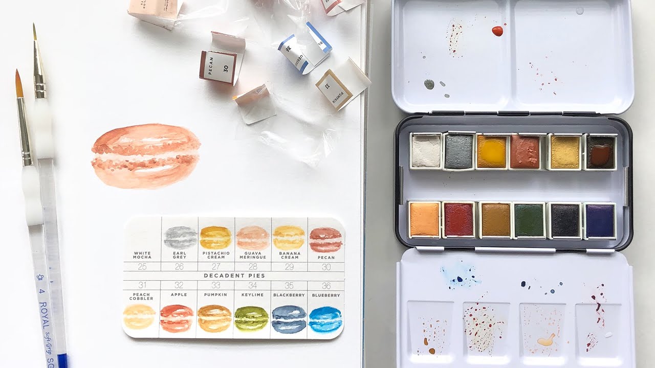 How To Paint Macarons + Prima Decadent Pies Review [Art Philosophy]