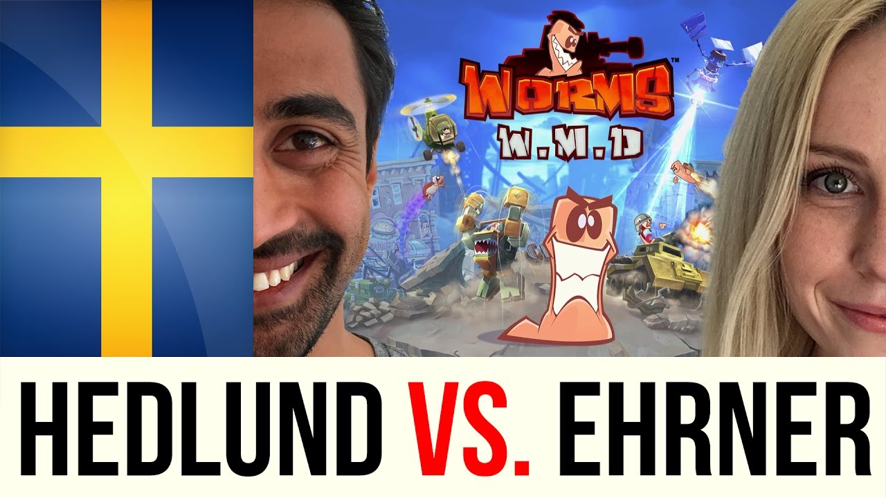 Worms WMD: Hedlund vs. Ehrner och Dyng-Bettan - #HedlundSpelar