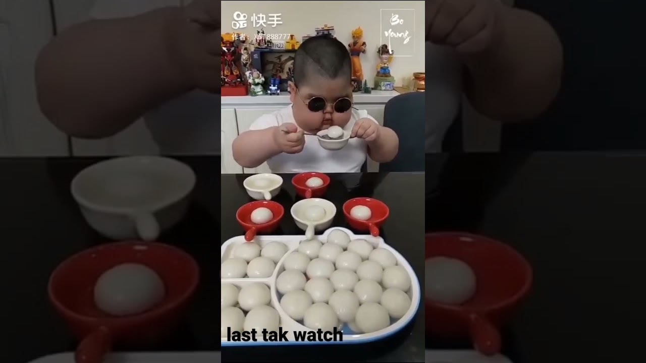 wow chinese  food eating kid boy #,kanda lover