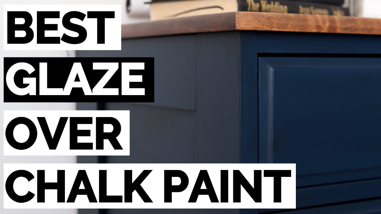 How to Glaze Furniture | Navy Blue Chalk Painted Dresser Makeover